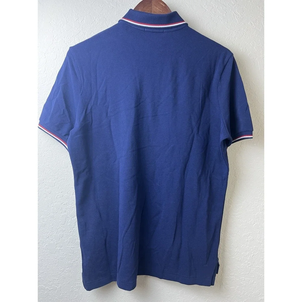 Polo Ralph Lauren‎ Polo Shirt Spell Out Mens Small Red White Blue Pony Americana